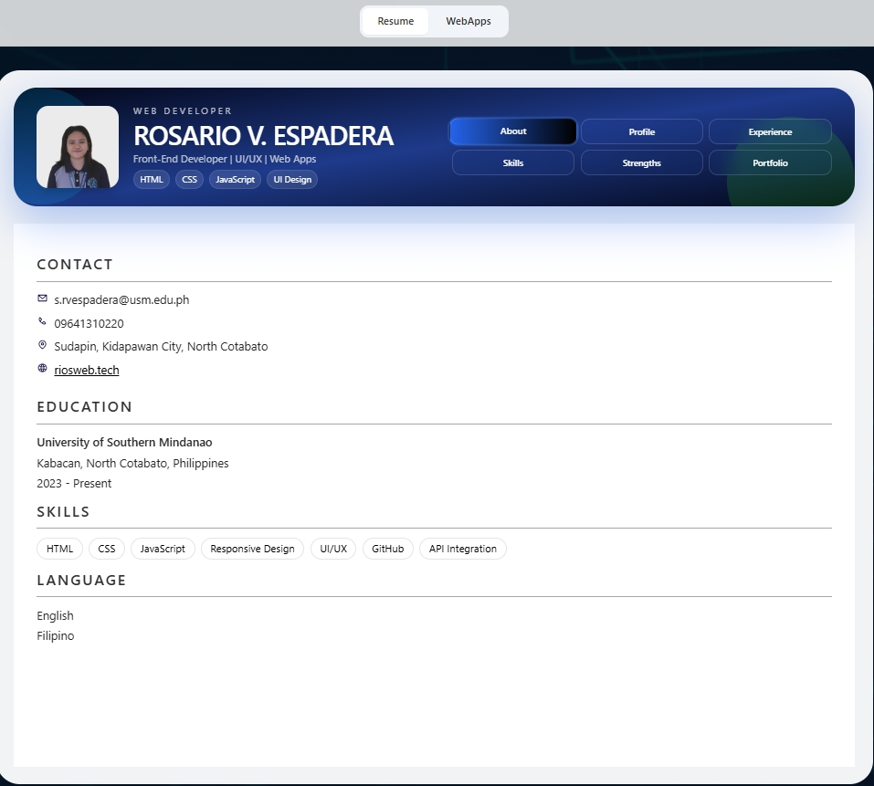 RiosWeb.Tech preview